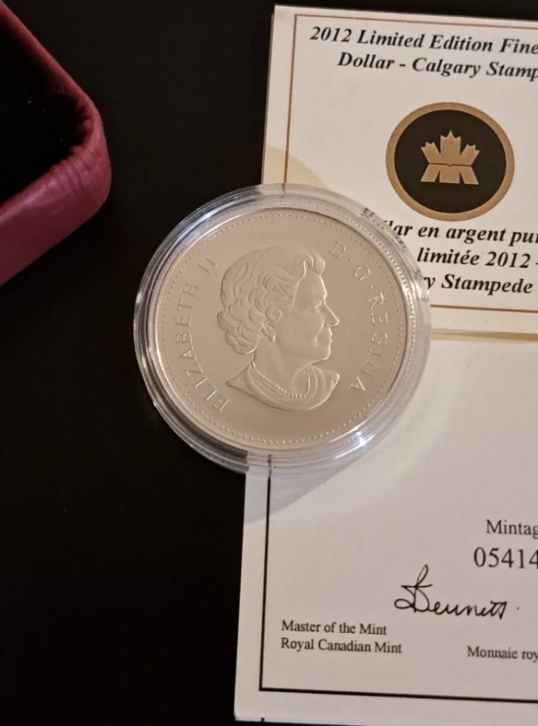 2012 Royal Canadian Mint Calgary Stampede .9999 Silver Dollar - photo 5