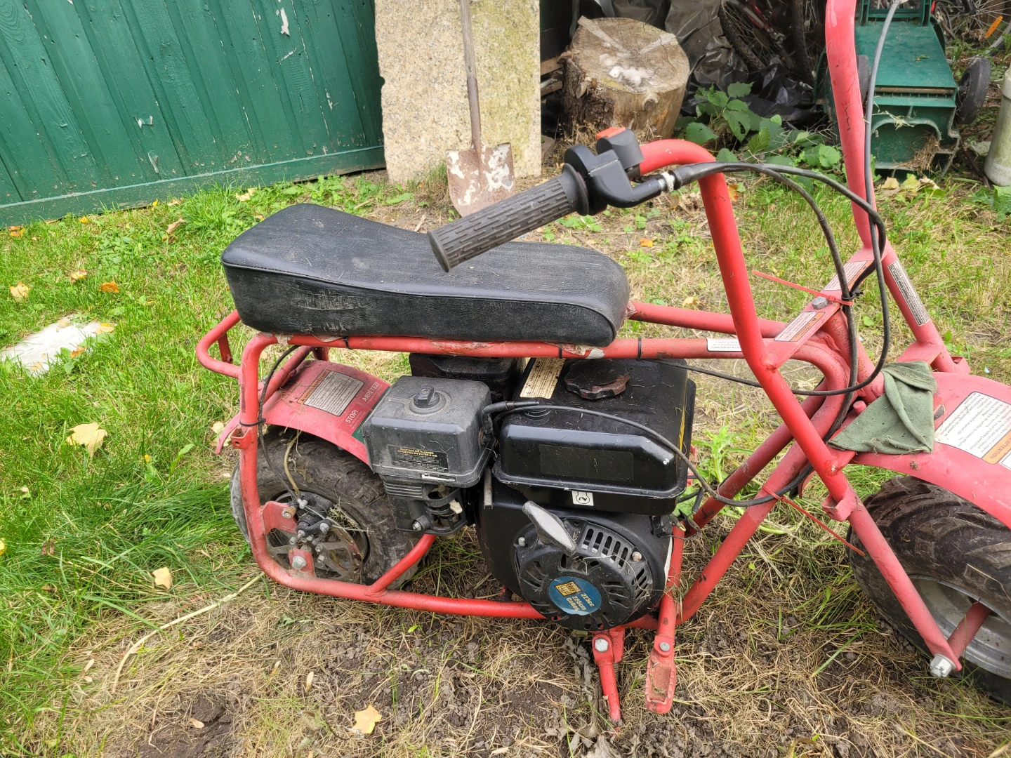 1 red 225 cc Baja Mini Bike + 98 cc  Engine - photo 4