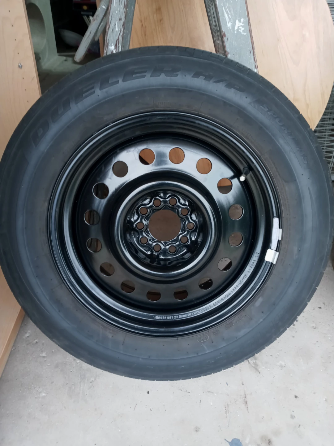 Bridgestone Dueler H/P Sport AS 225/65R17 Full Size Spare Tire
