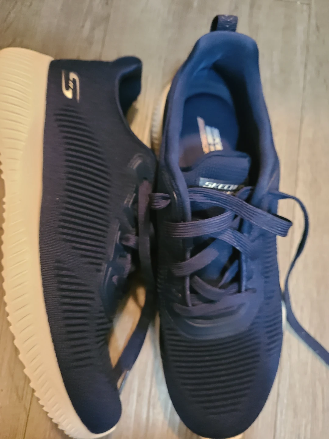 Skechers BOBS Women's Navy Sneakers size 9.5 - photo 2