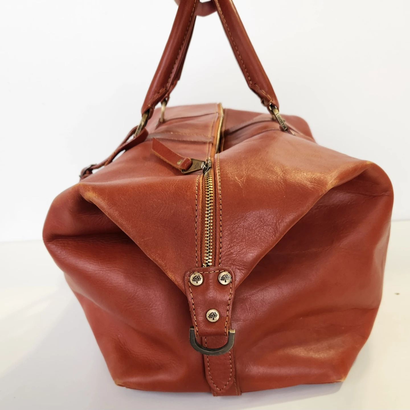 Mulberry Leather Travel Holdall Bag - photo 5