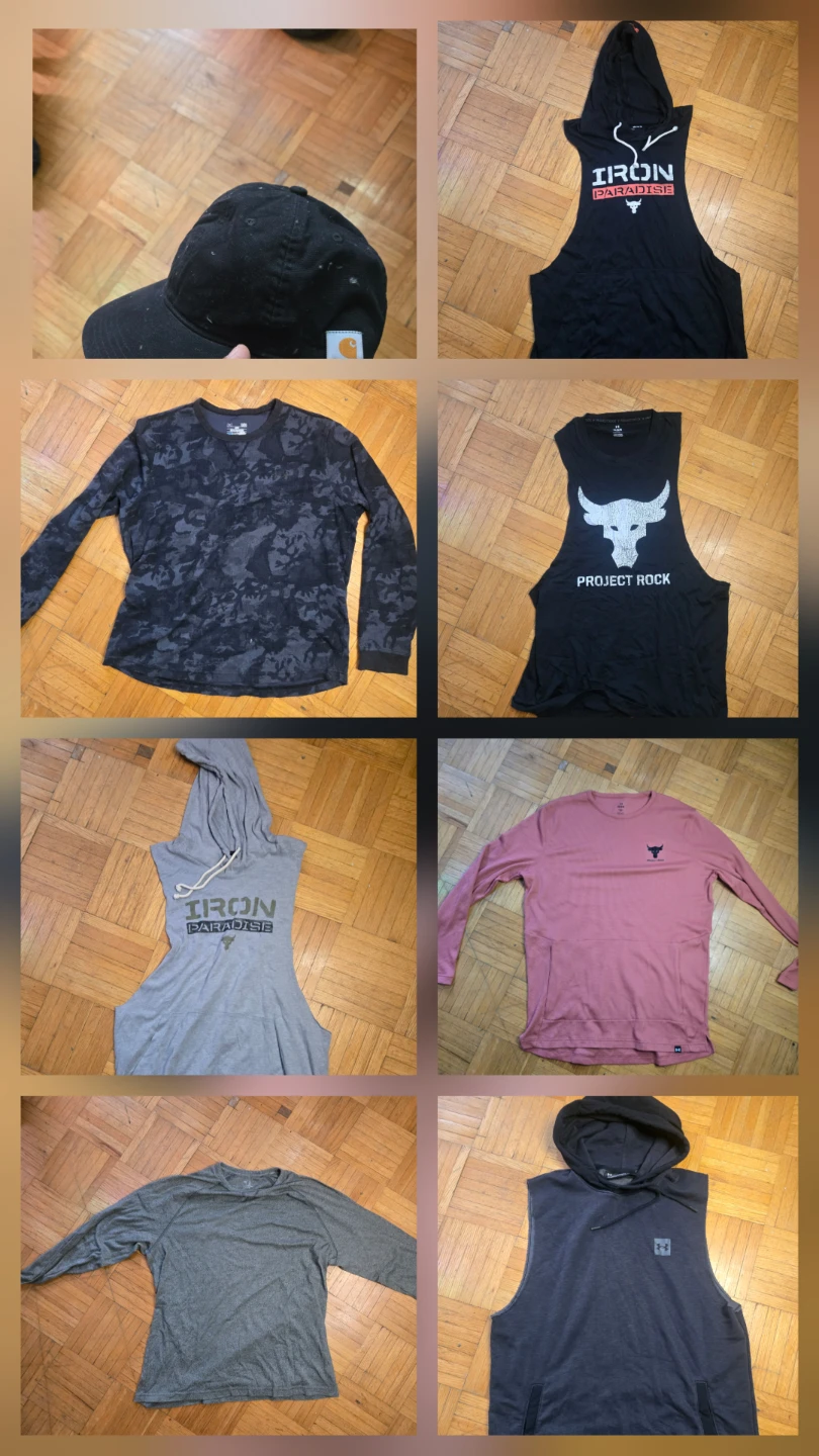 Assorted Men's Apparel Lot