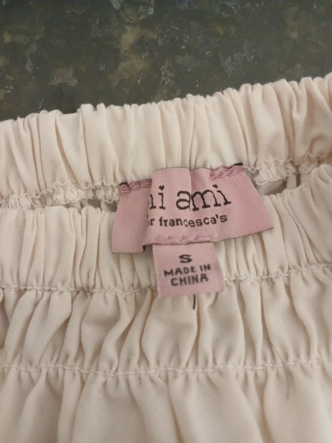 Mi ami for francesca's cream puff sleeve blouse - photo 2