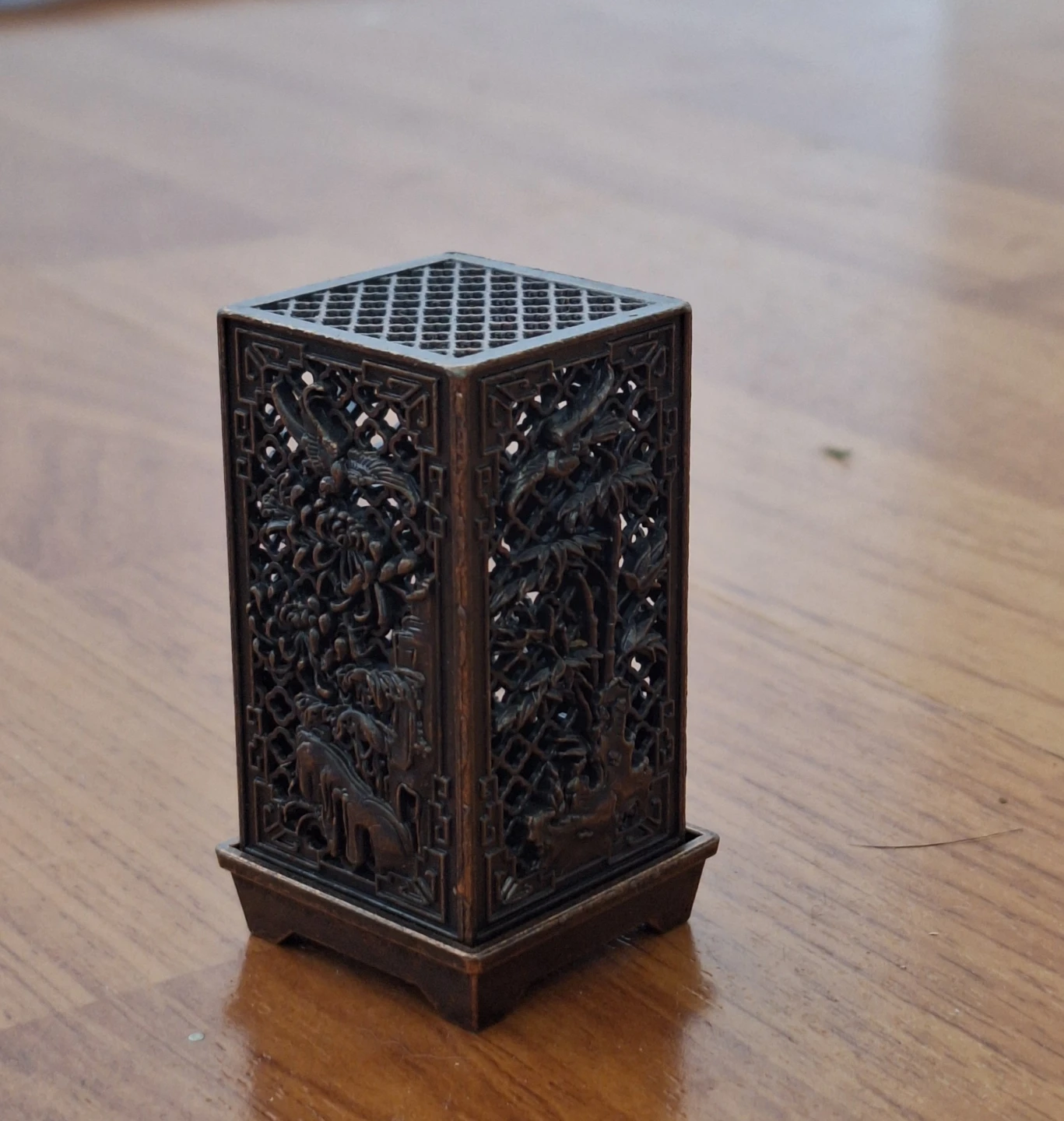 Ornate Metal Incense Burner