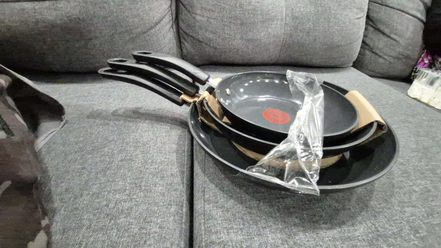 T-fal Heat Mastery Non-Stick Fry Pan Set 🏈