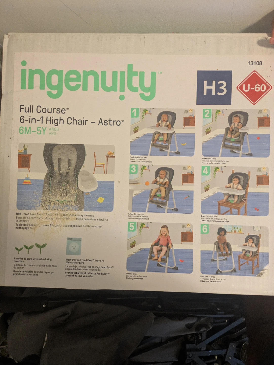 Ingenuity Full Course 6-in-1 High Chair - photo 5