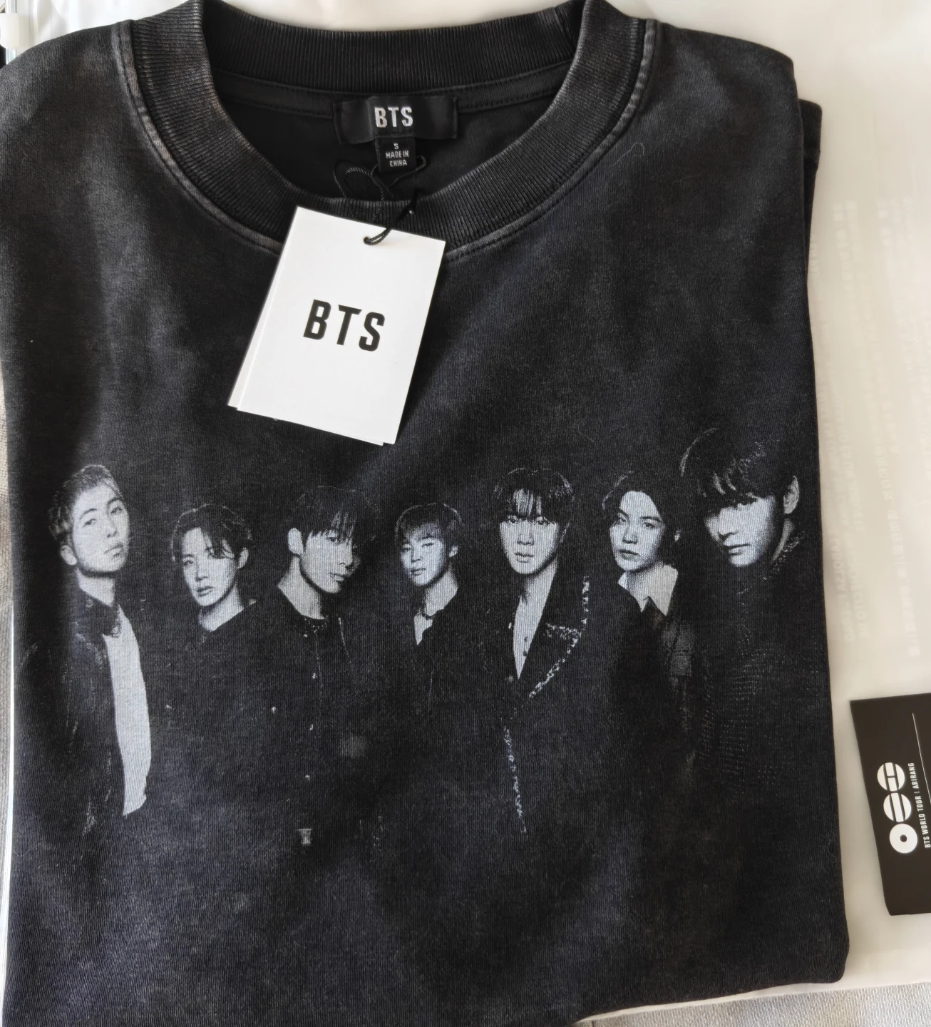 BTS Arirang Graphic T-Shirt Black