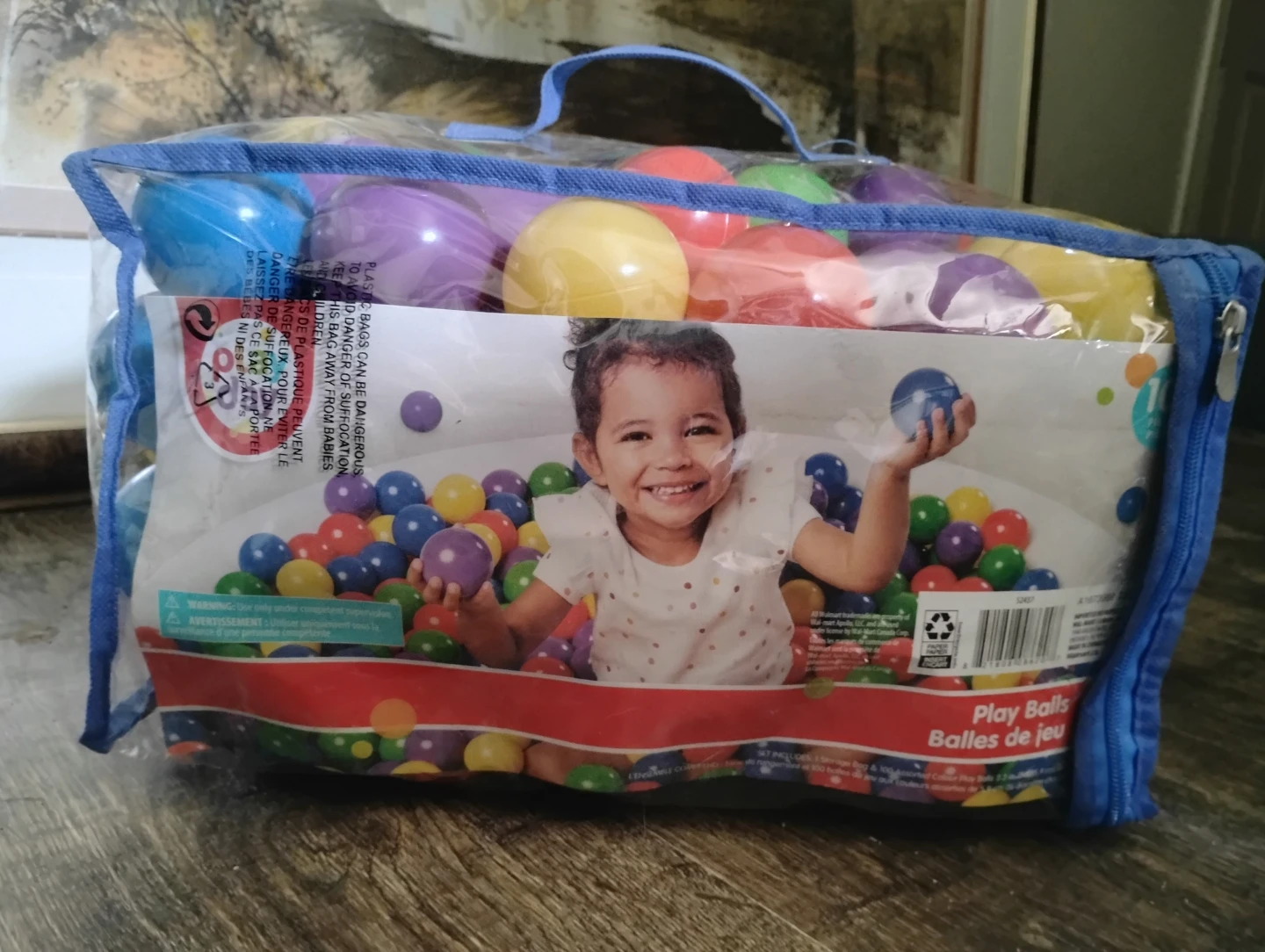 Children's Assorted Colour Play Balls