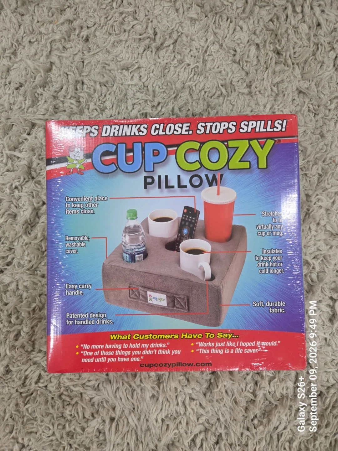 Cup Cozy Pillow