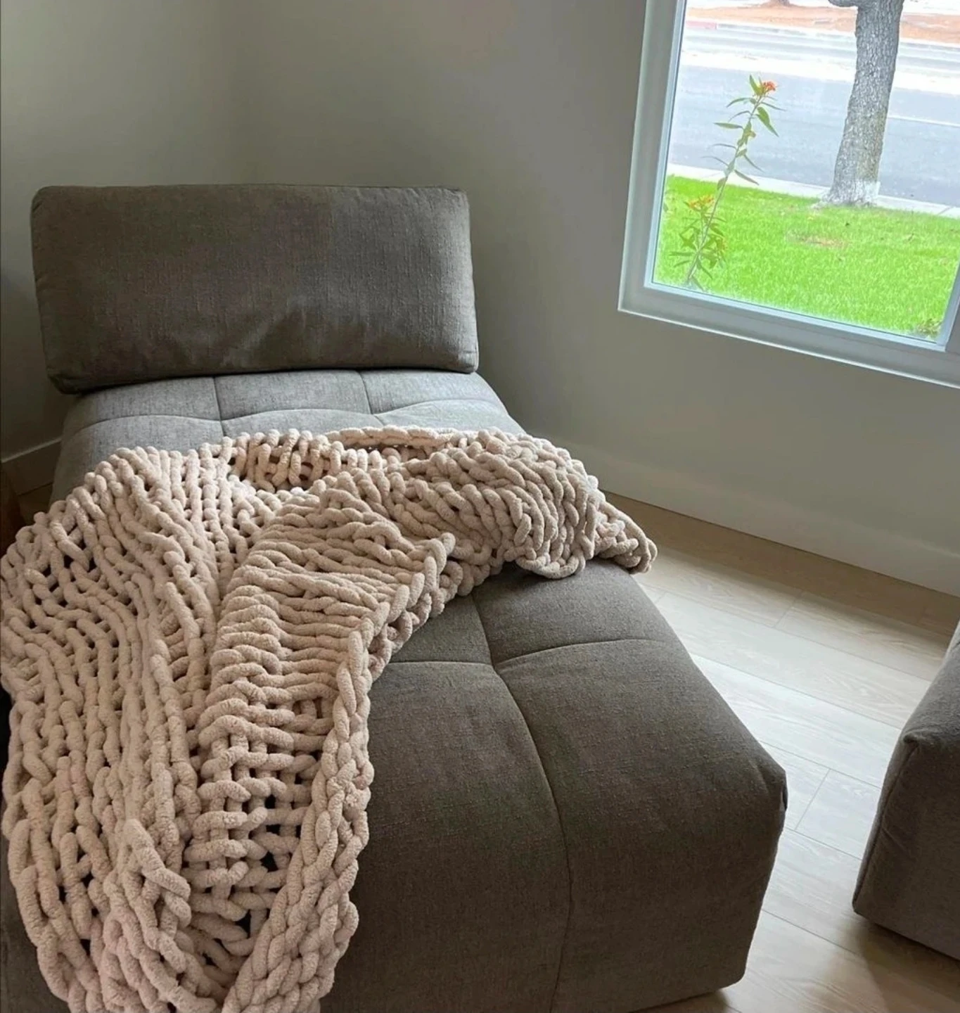 Chunky Knit Throw Blanket 🏈 - photo 2