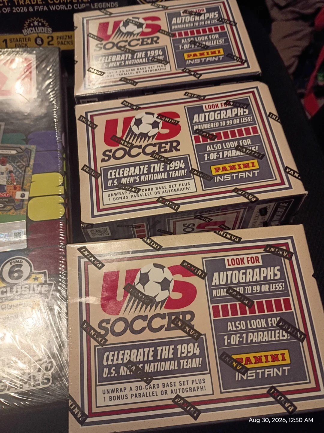 Monopoly FIFA World Cup 2026 and Panini US Soccer Card Boxes - photo 2