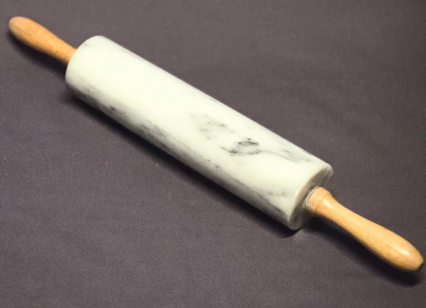 White Marble Rolling Pin