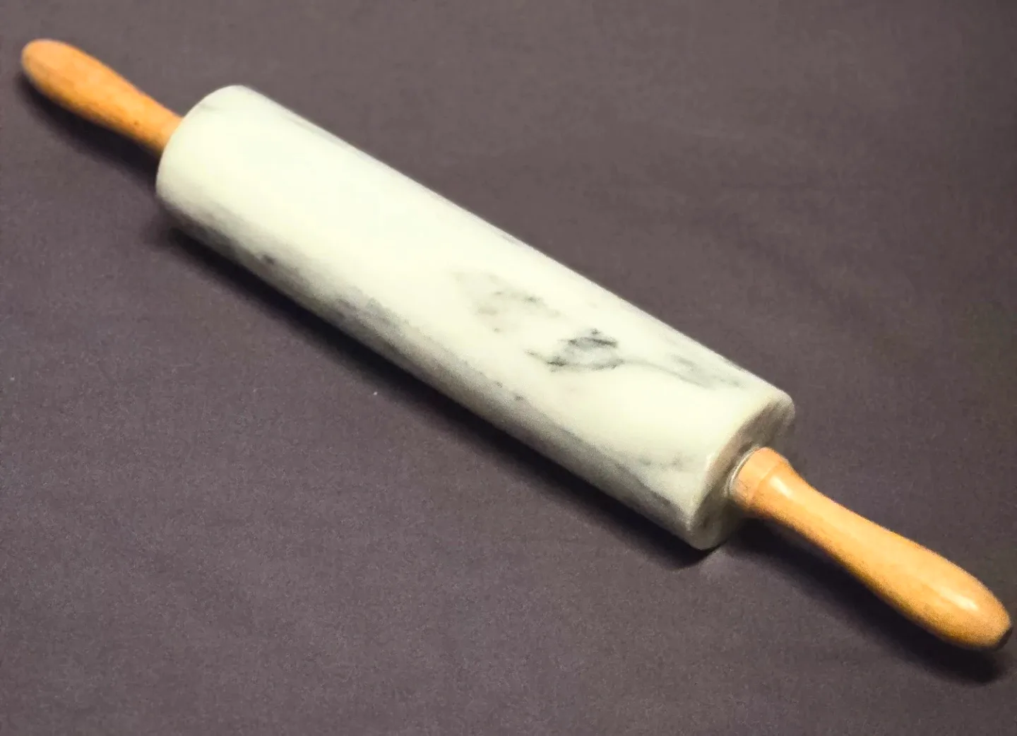White Marble Rolling Pin