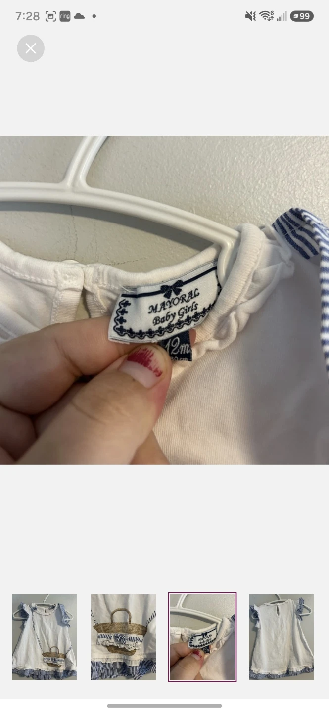 Mayoral Baby Girls Dress - photo 3
