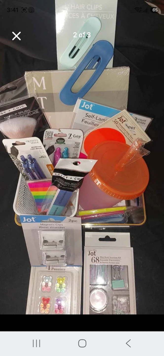 Assorted Stationery and Desk Accessory Bundle - photo 2