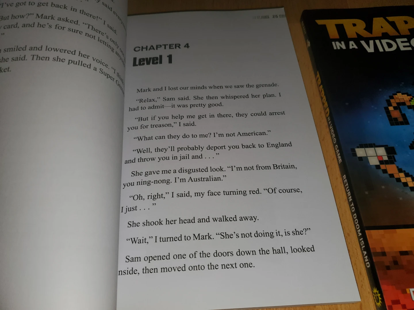 ($5 each) 3 Trapped in a Video Game Books by Dustin Brady - photo 2