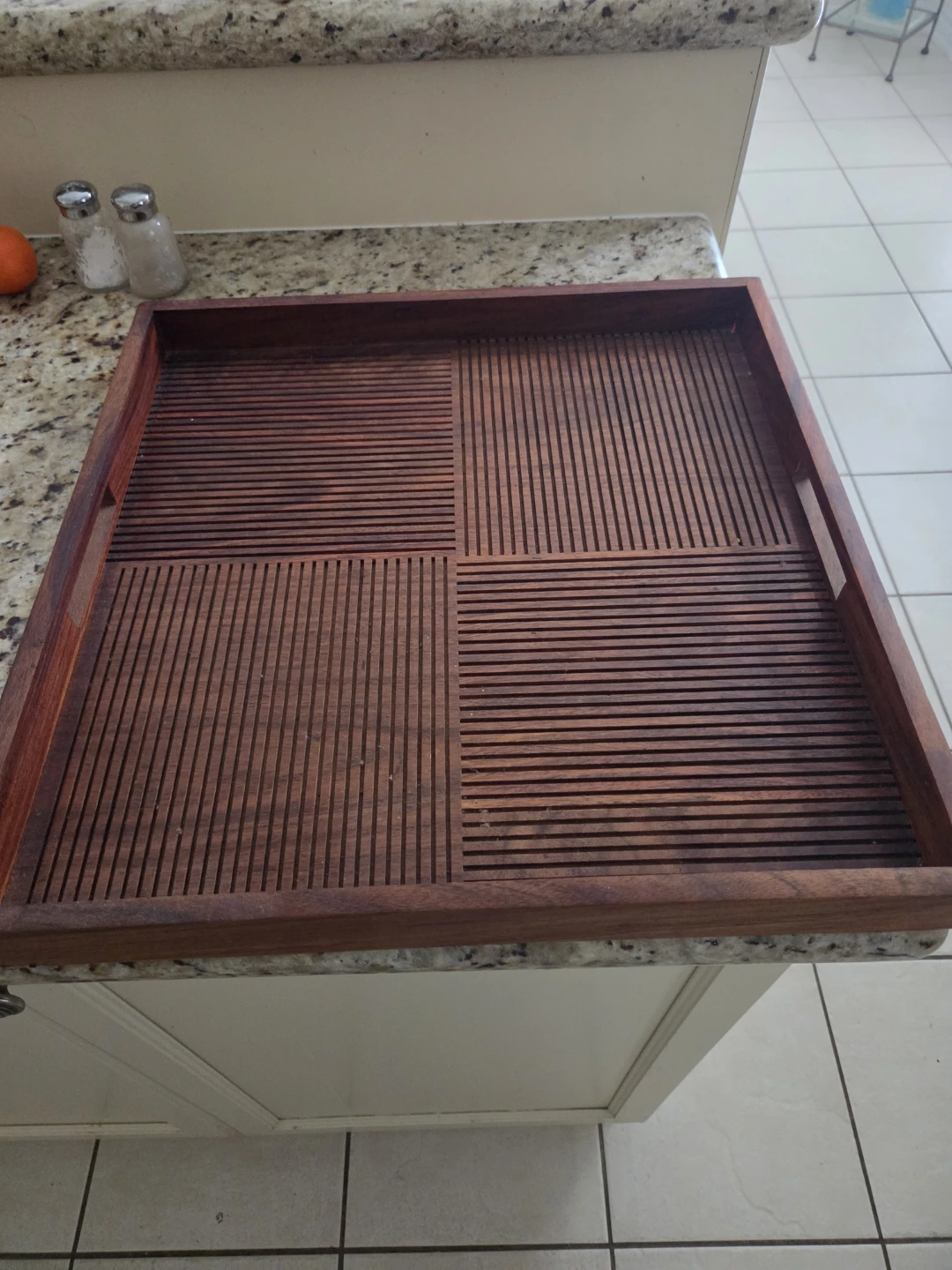 Wooden tray - photo 3