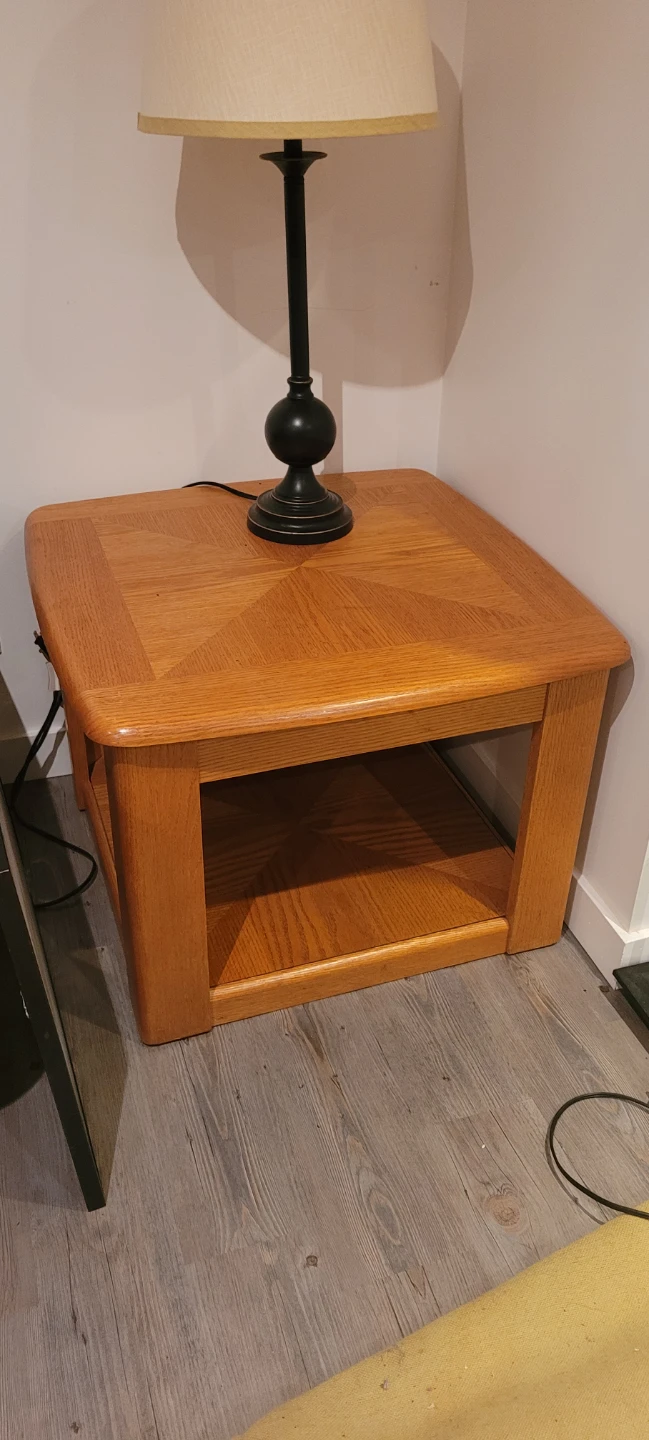 Lift-top coffee table, 2 end tables and sofa table - photo 2