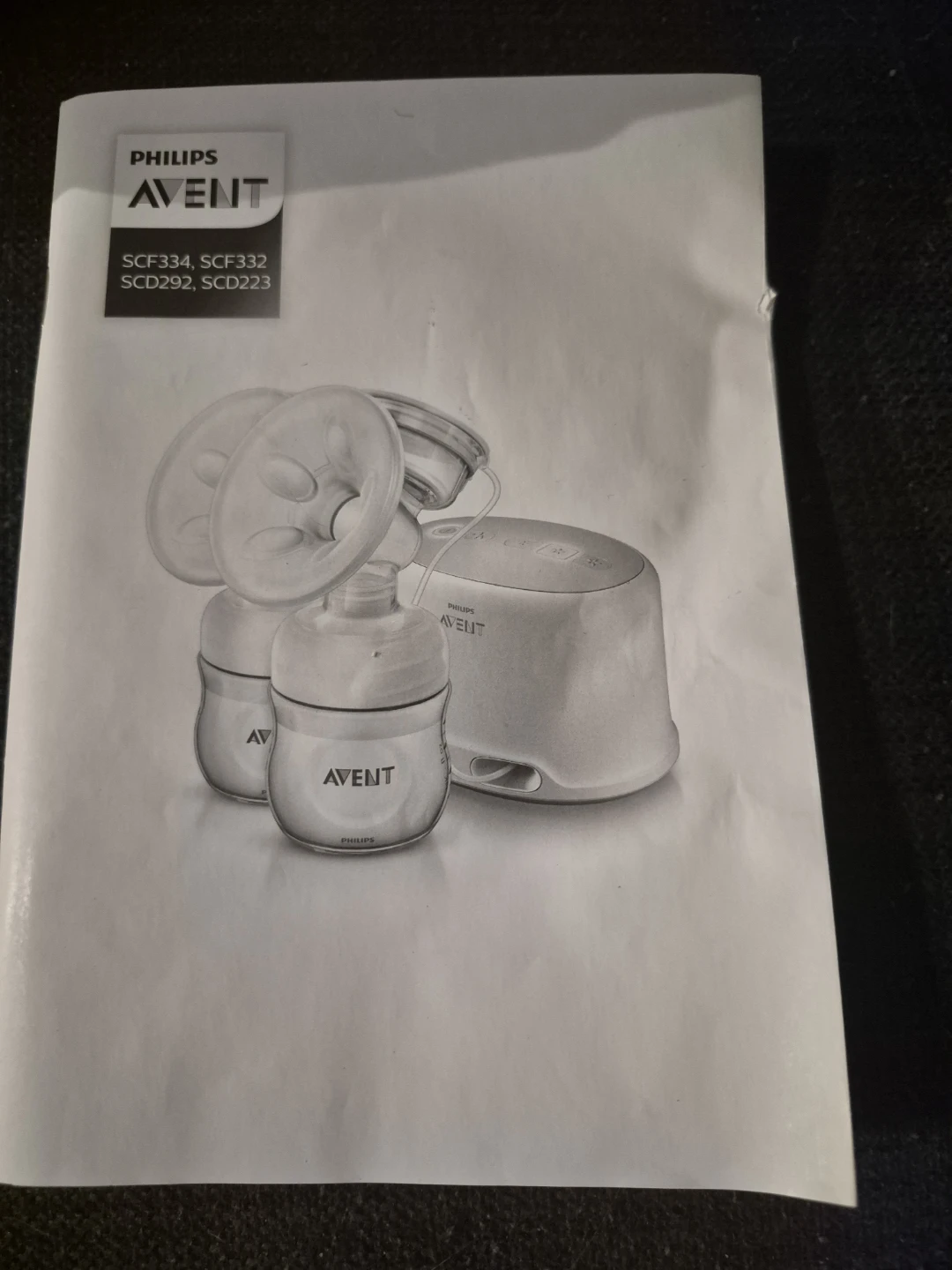 Philips Avent Breast Pump with Carrying Case