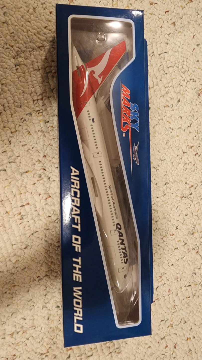 Sky Marks Qantas Model Airplane