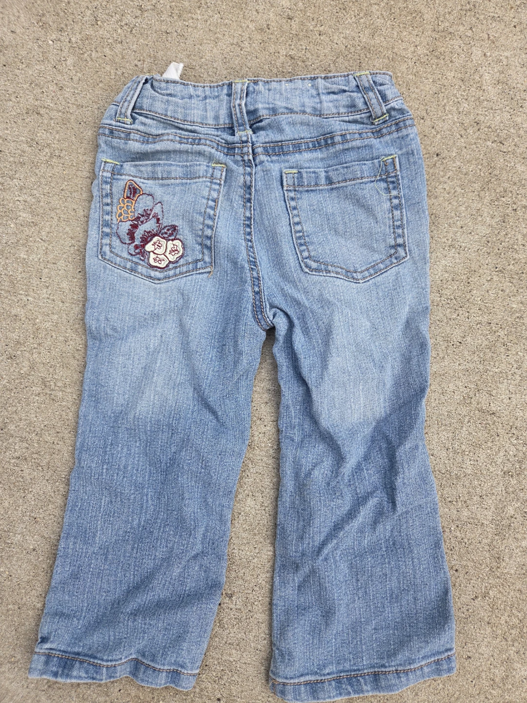 Cherokee Toddler Girls Floral Embroidered Jeans - photo 3