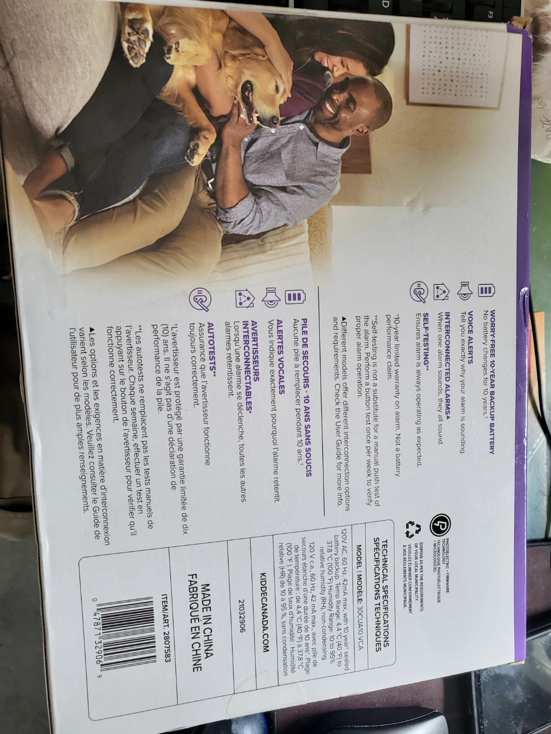 Kidde Hardwired Smoke and Carbon Monoxide Alarm 2-Pack - photo 2