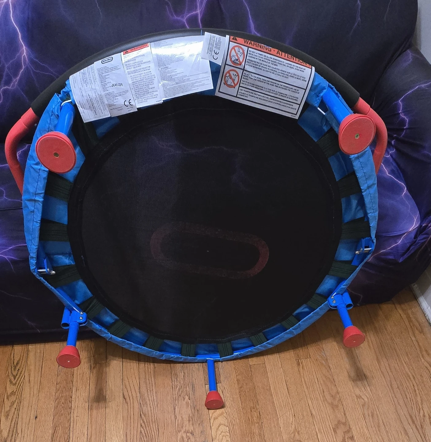 Little Tikes 3' Easy Store Folding Trampoline - photo 2