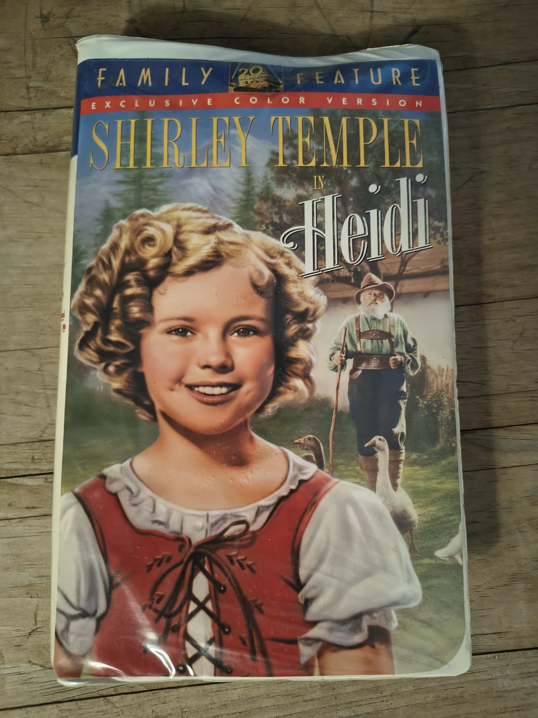 Shirley Temple in Heidi VHS Movie