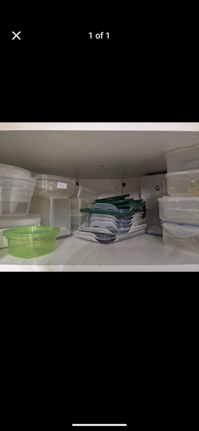 Assorted Food Storage Containers