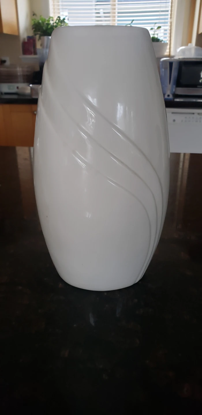 White Ceramic Vase