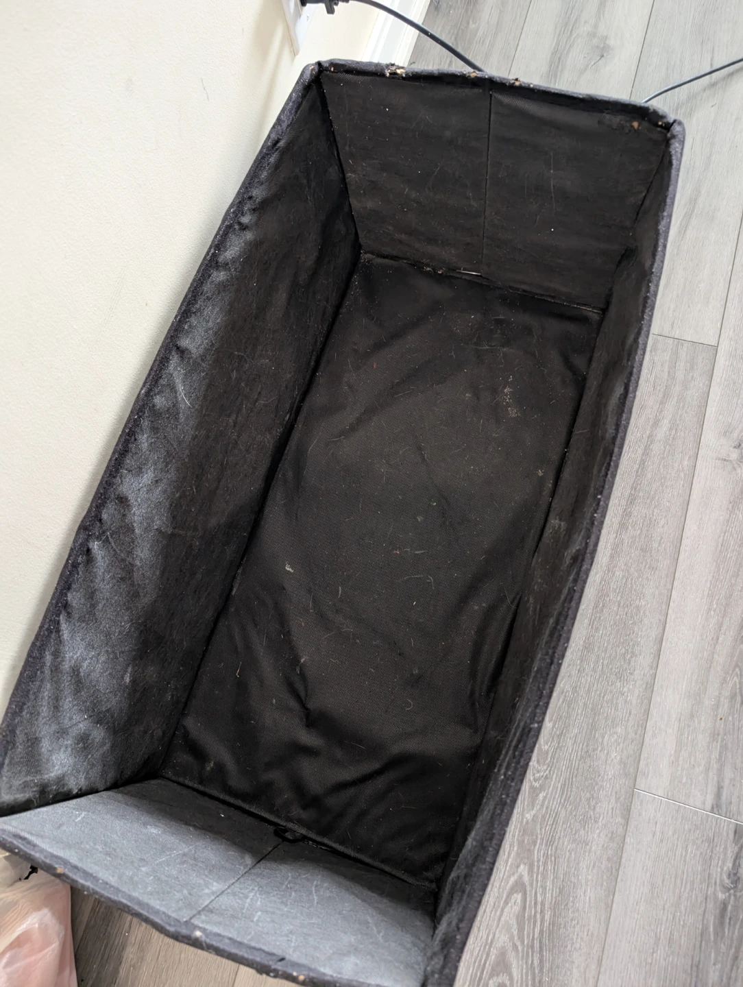Grey Fabric Storage Box - photo 4