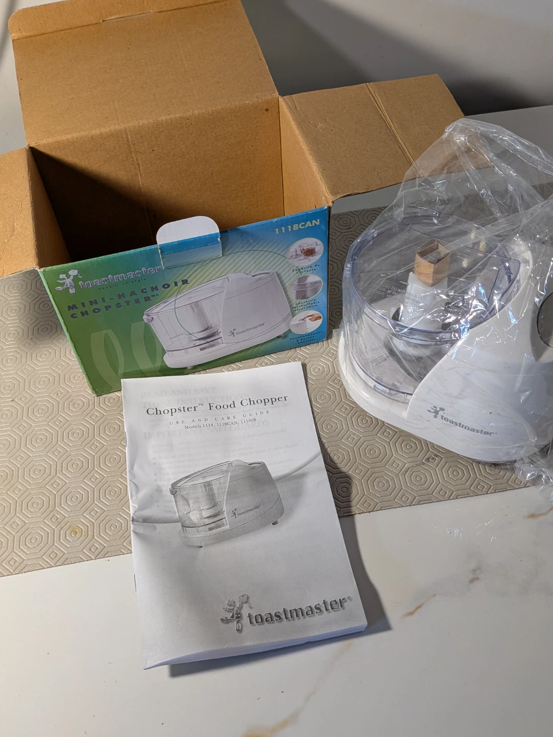 Toastmaster Chopster Mini Food Chopper - photo 3