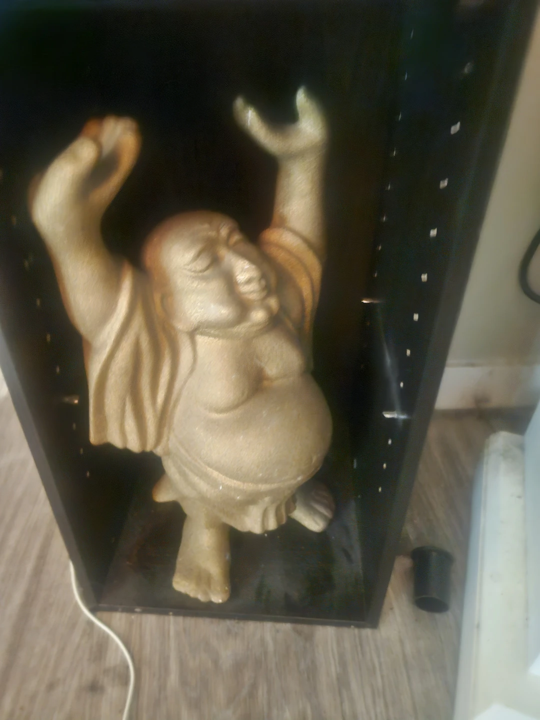 Gold Laughing Buddha Statue
