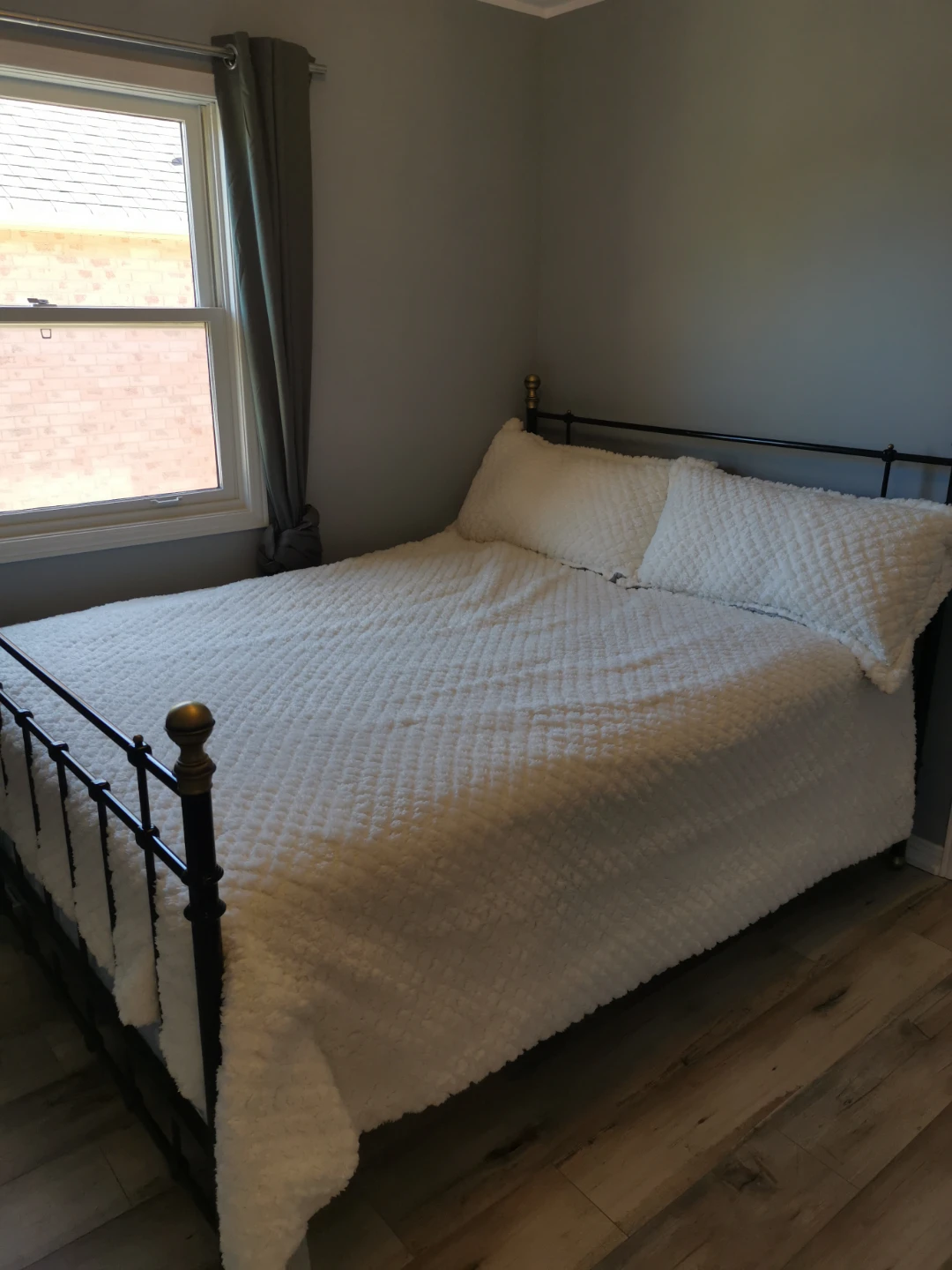 IKEA queen size bed  with mattress