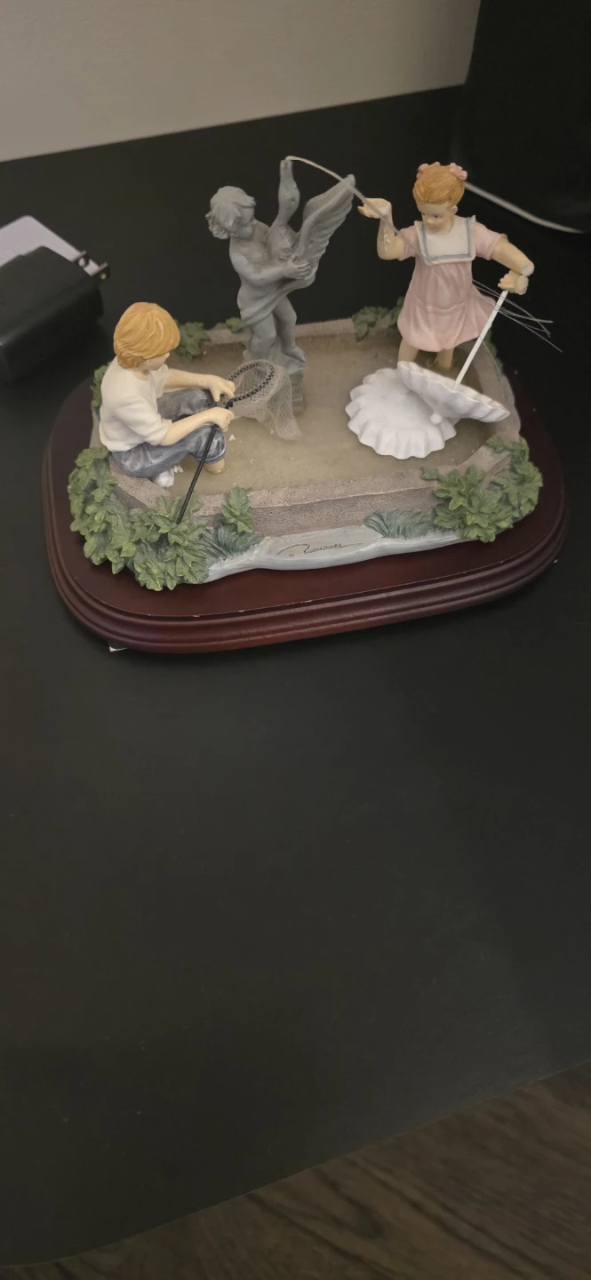 Trisha Romance Fountain of Love Figurine