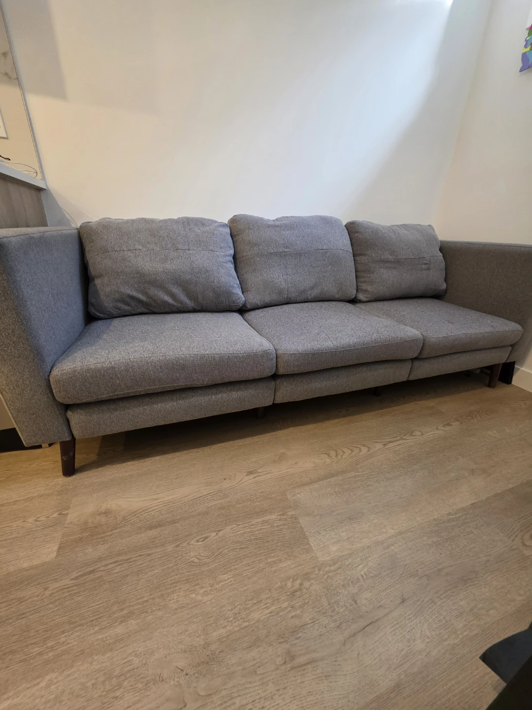 Endy brand modular Three-Seater Sofa