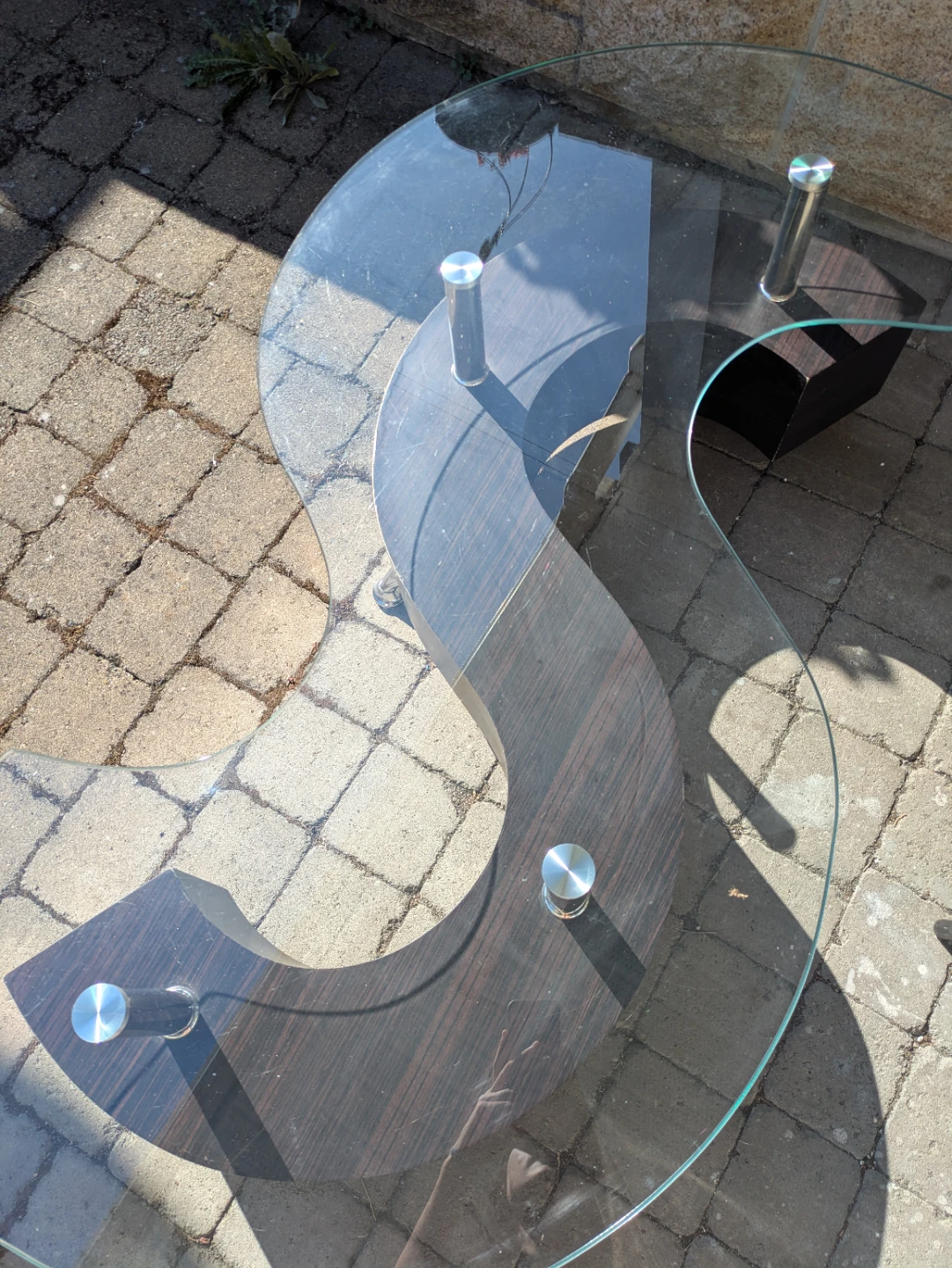 Glass coffee table - photo 3