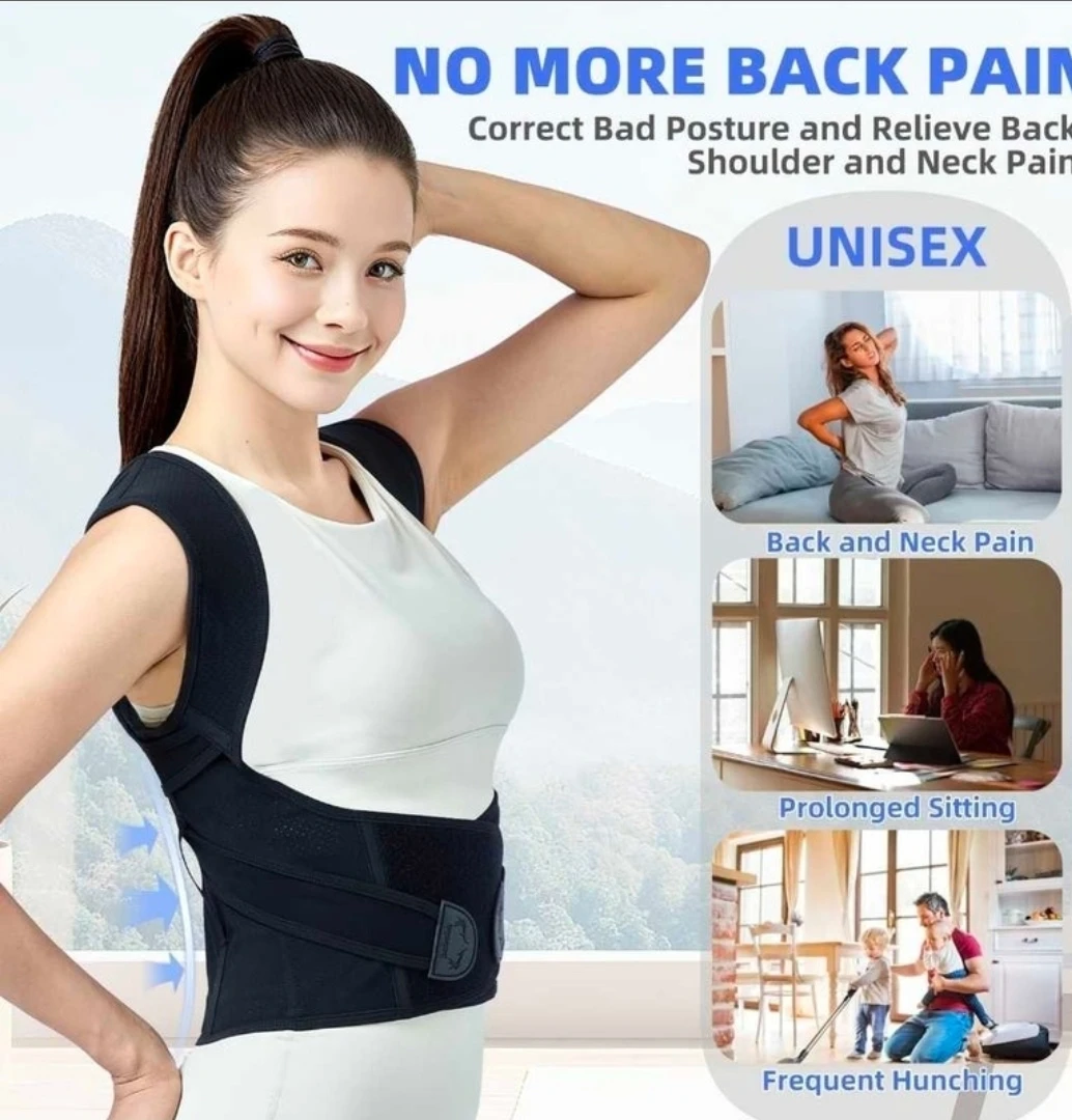 Unisex Posture Corrector Back Support Brace - photo 3