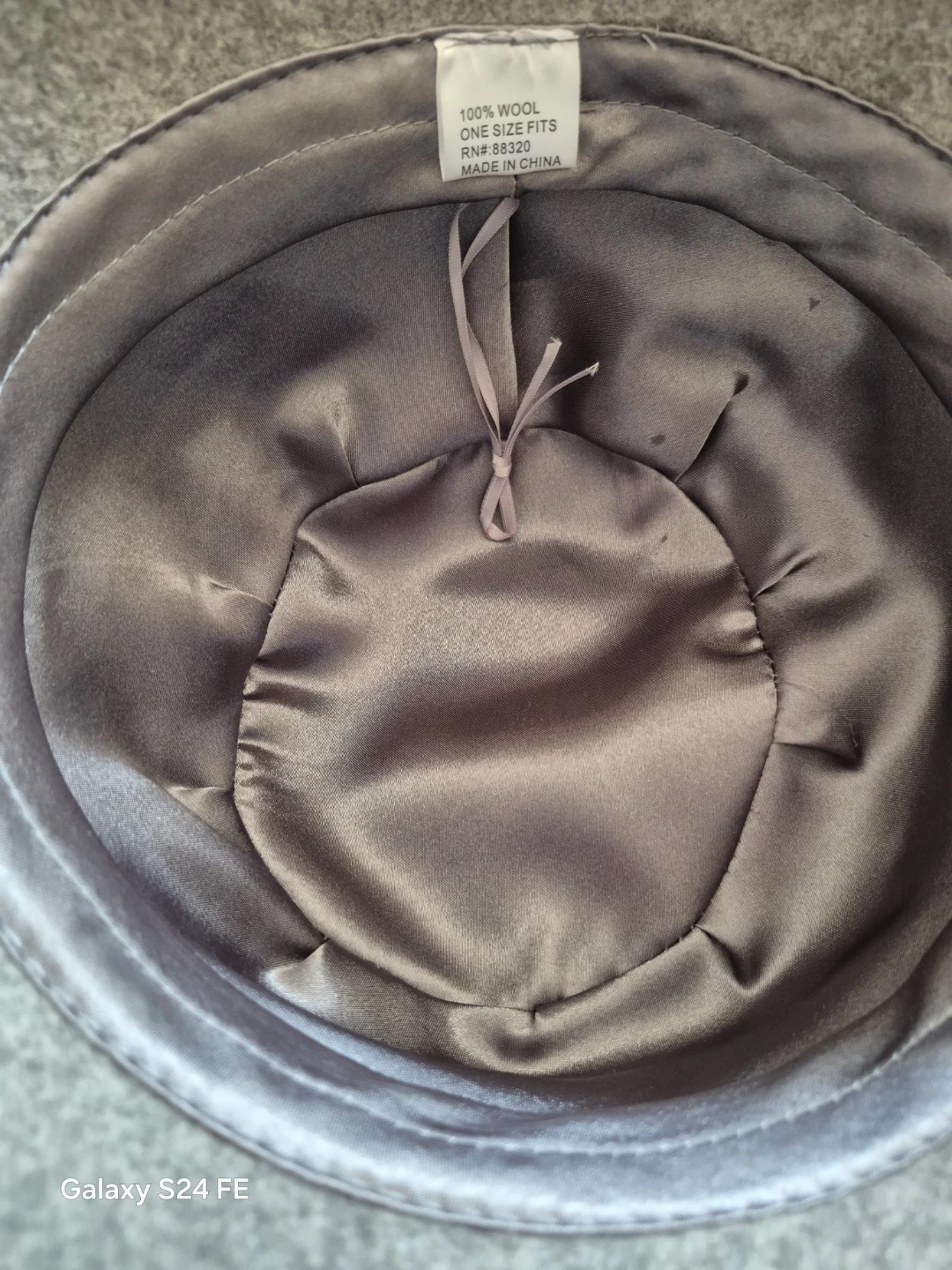 Grey Wool Bow Detail Hat - photo 2