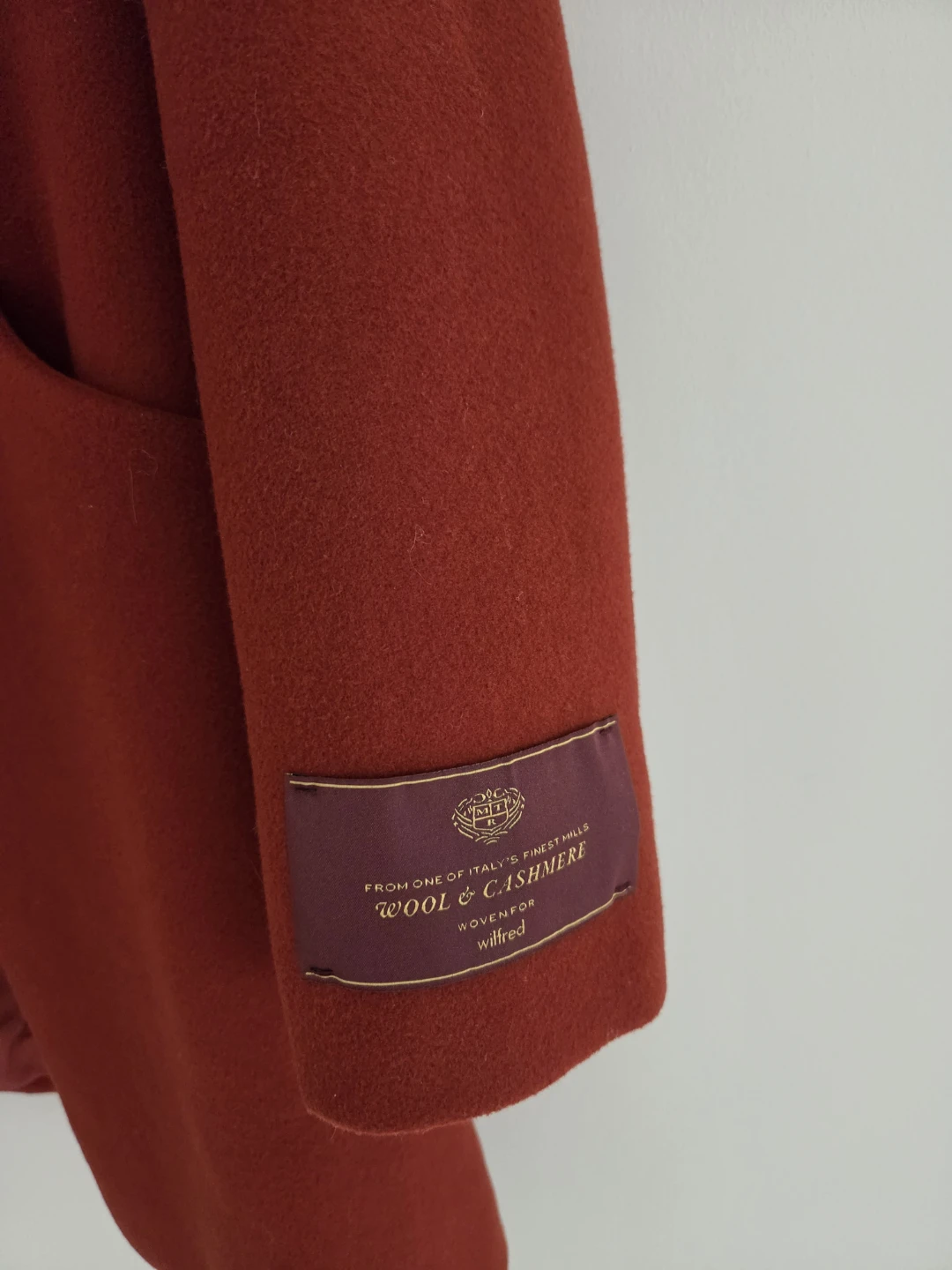 Wilfred Wool & Cashmere cocooned Coat - photo 2