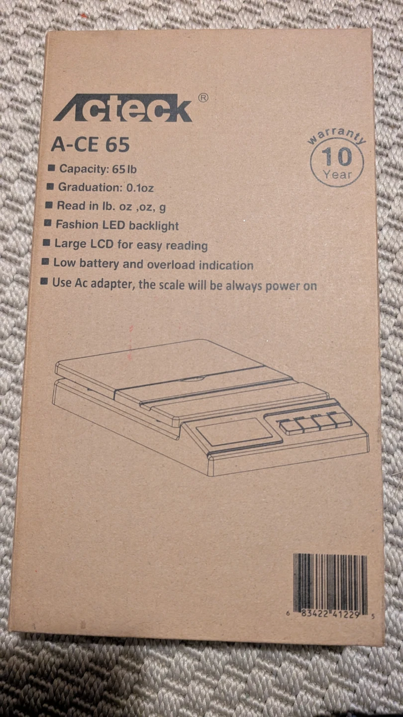 Acteck A-CE 65 Digital Postal Scale
