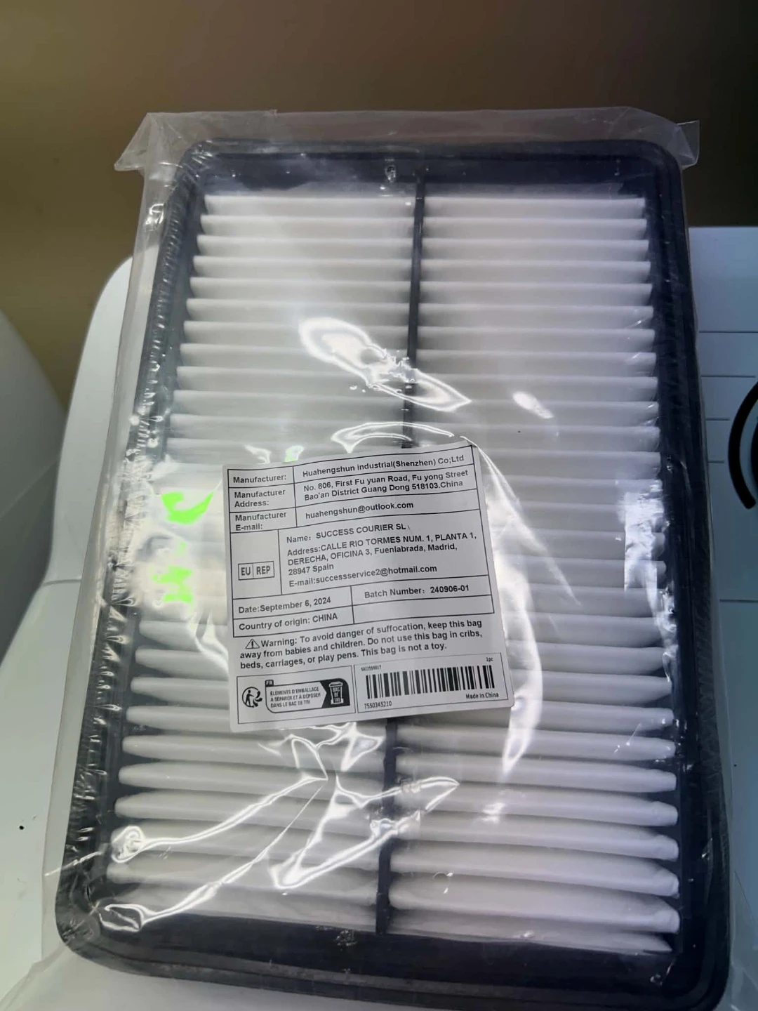EPAUTO Extra Guard Rigid Panel Air Filter GPA0A - photo 3