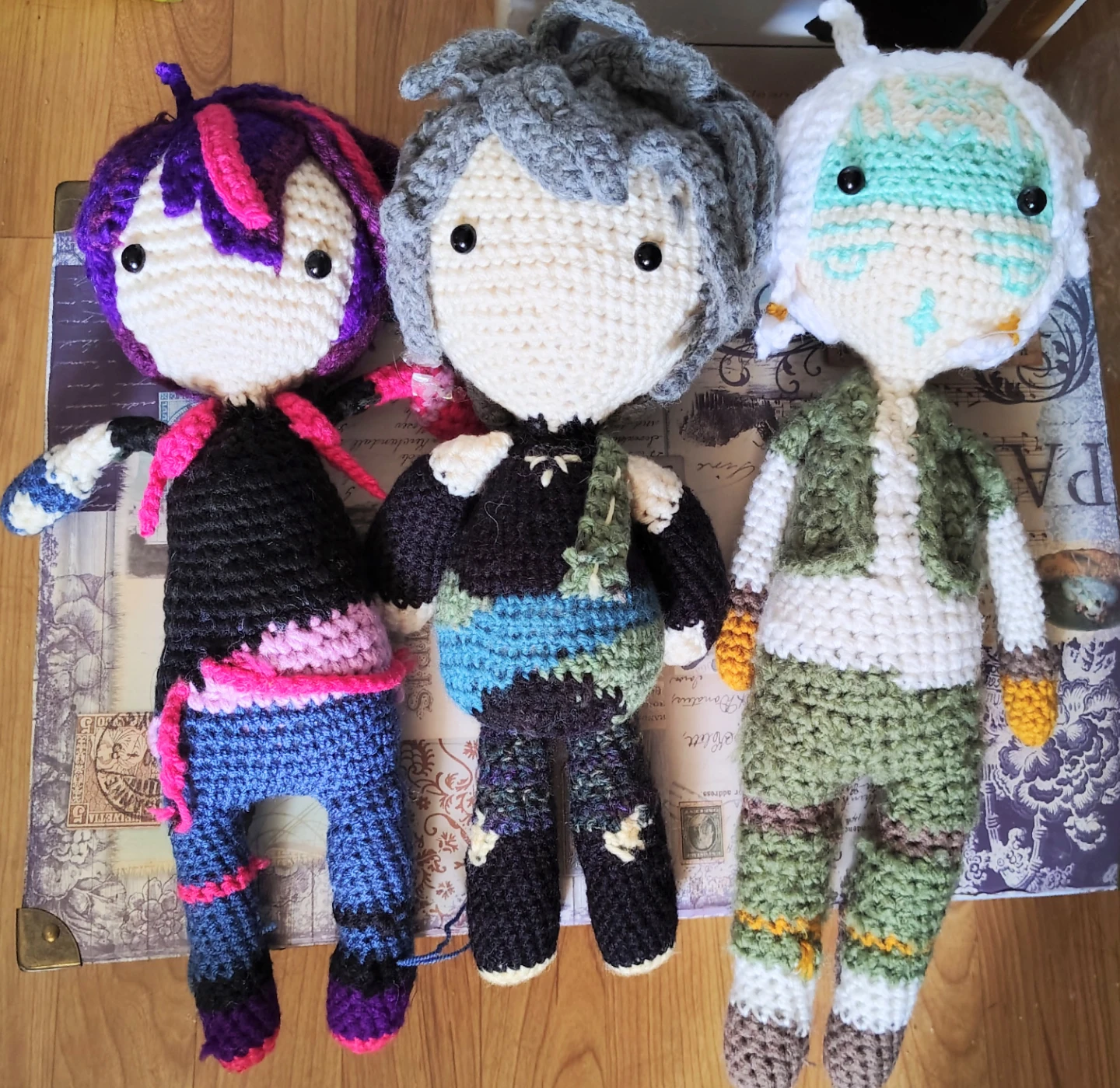 Crochet Dolls: Vtuber, Genshin, Identity V