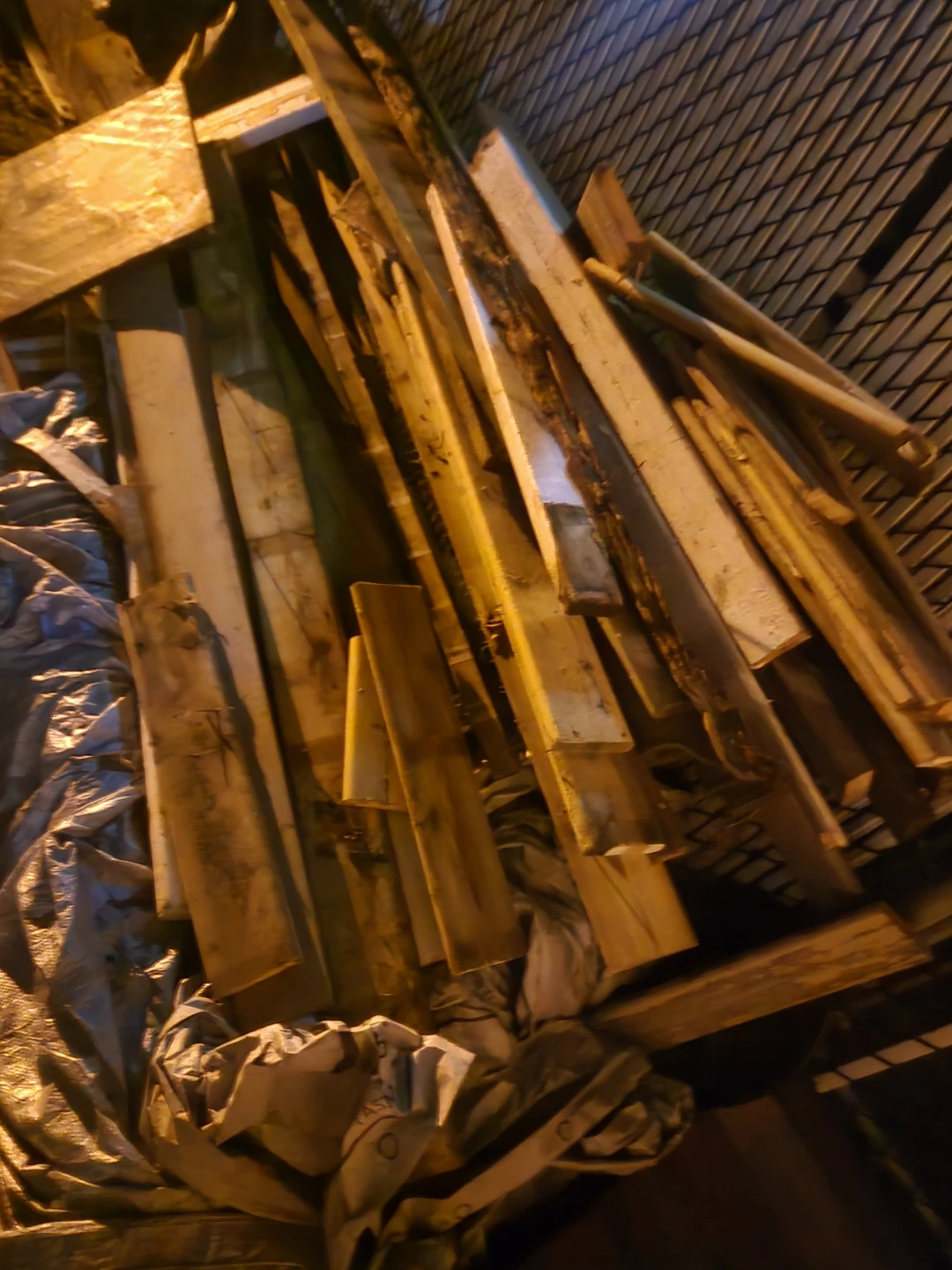 Assorted Reclaimed Scrap Wood Pieces - photo 3