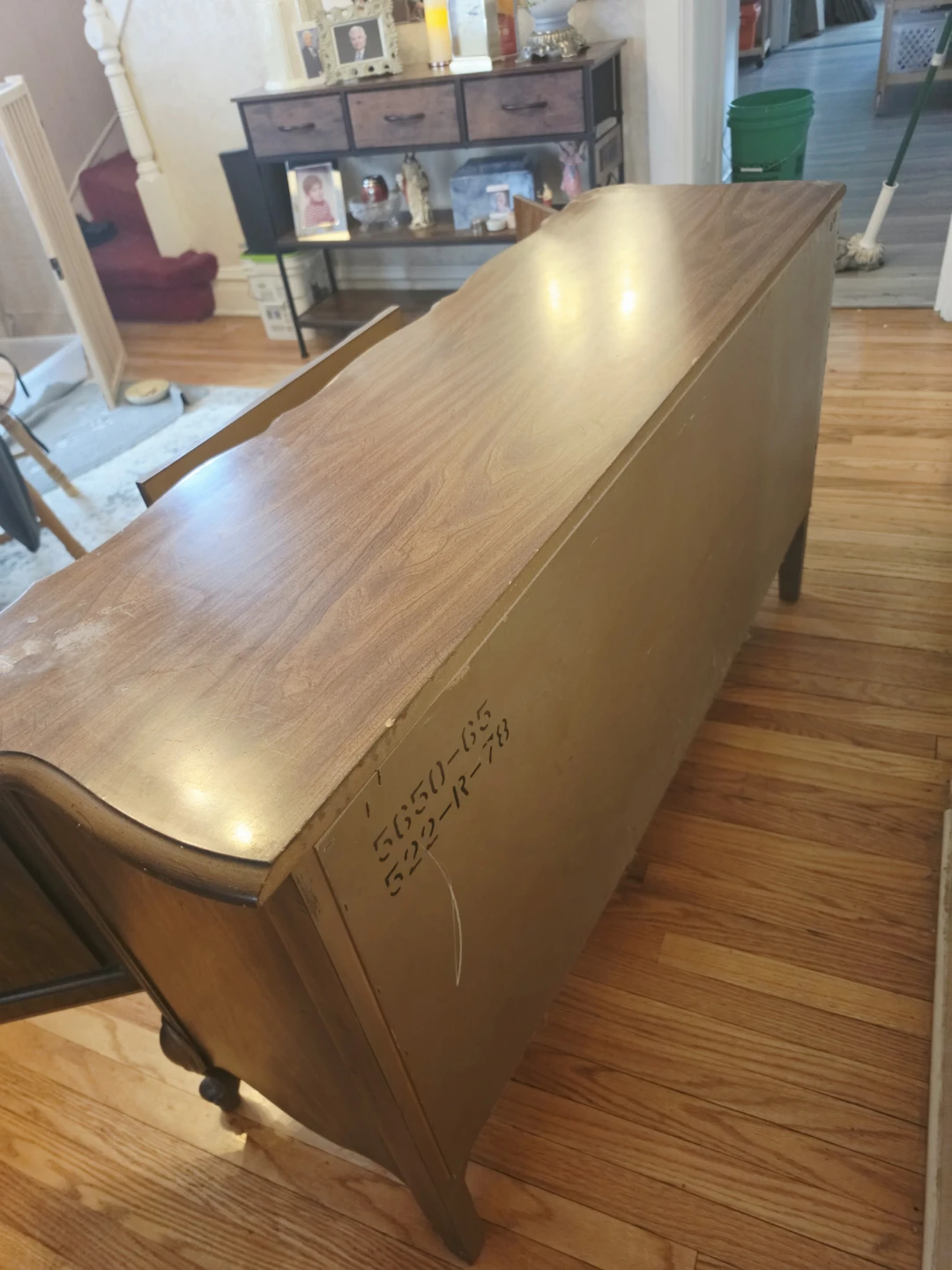 Vintage wood console /cabinet - photo 5