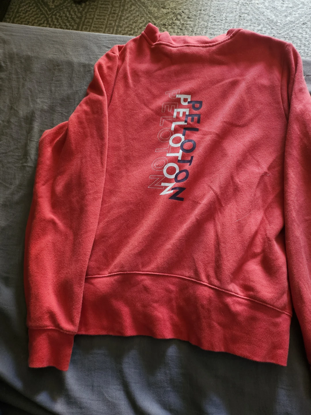Peloton Red Full-Zip Hoodie - photo 2
