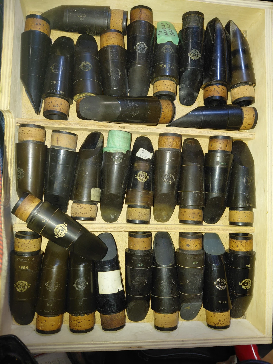 Selection of Henri Selmer Paris Clarinet Mouthpieces