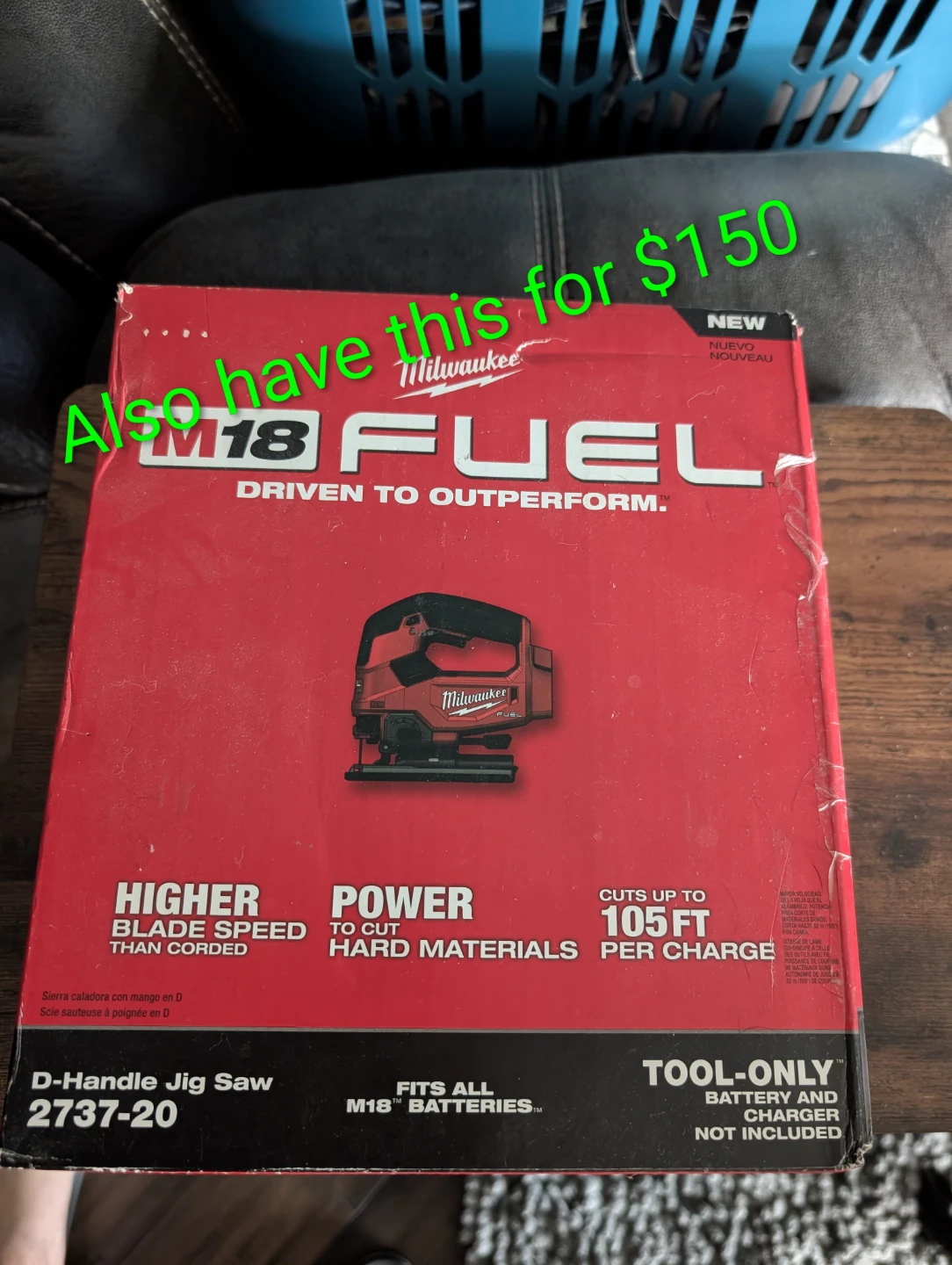Milwaukee M18 FUEL D-Handle Jig Saw 2737-20