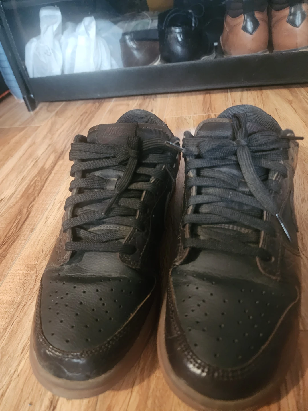 Nike Dunk Low Velvet Brown and Black