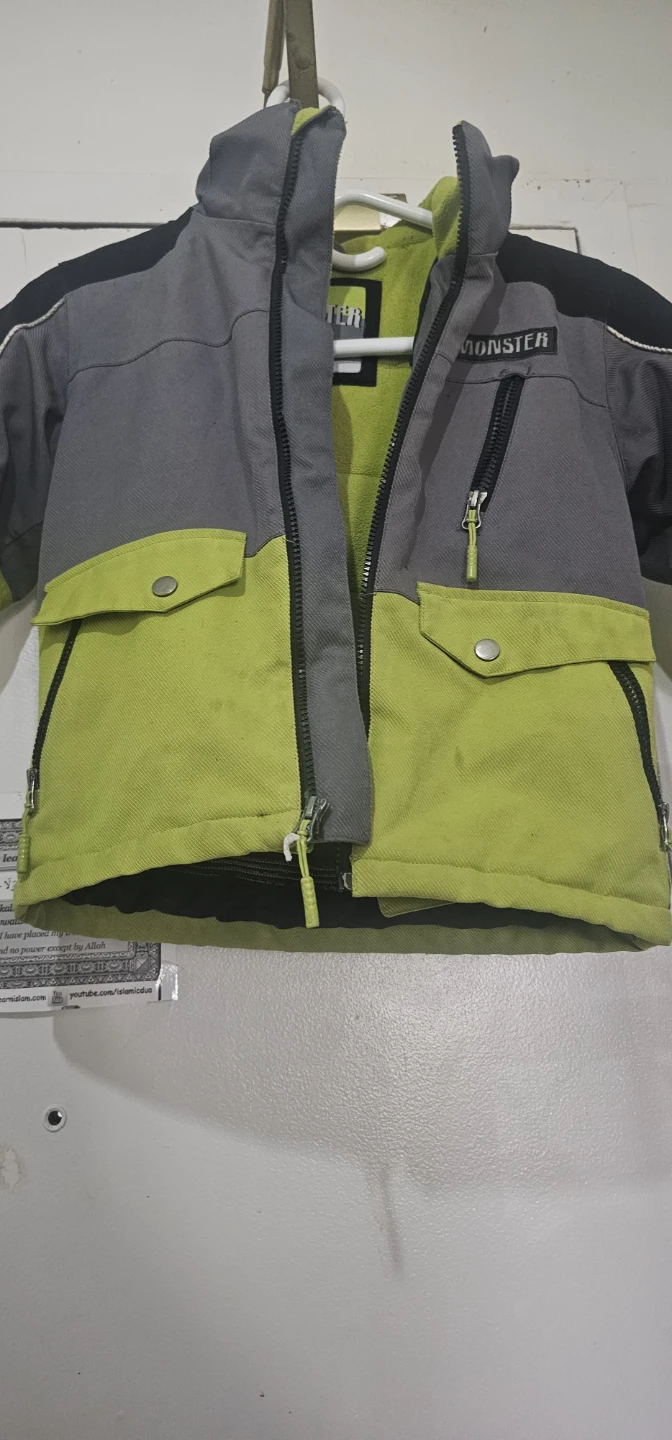 Monster winter jacket, size 5